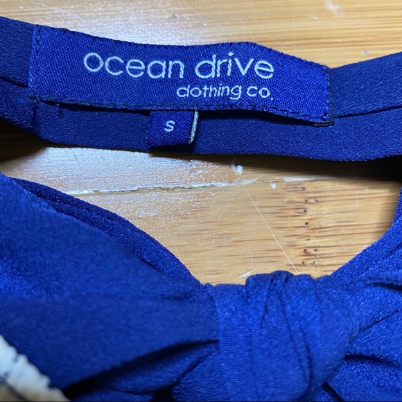 Ocean Drive strapless ruffle butterfly dress Small - Picture 4 of 7